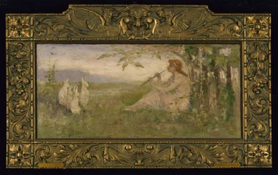 Menina com Coelhos, 1886.