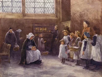 O, Dole, st, marys, igreja, warwick
