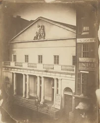 Arch St. Theatre, Arch at 6th St., Filadélfia, c. 1859 (foto)