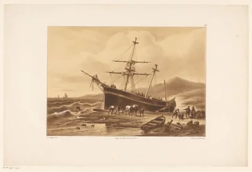 Navio encalhado