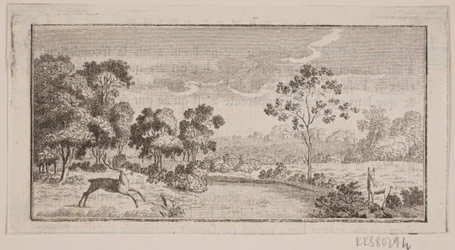 Paisagem com veados