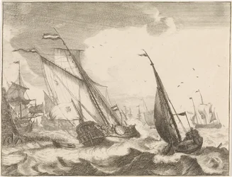 Navios no mar