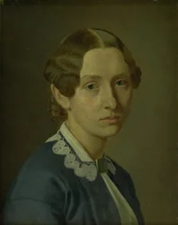 Thomasine Ludvigne Vermehren, B. Grüner, esposa do artista
