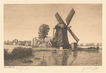 Aan de Angstel (título original sobre o objecto)