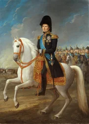 Retrato de Jean Baptiste Jules Bernadotte (1763-1844), Marechal da França, Rei da Suécia e Noruega