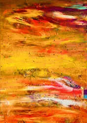 Abstrato vibrante e ardente