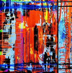 Abstrato urbano vibrante