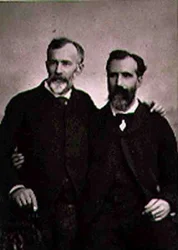 Emmanuel Benner (1836-96) e Jean Benner (1836-1906), da 