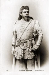 Jean de Reszke como Romeu na ópera Romeu e Julieta de Charles François Gounod