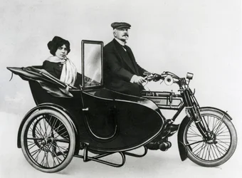 Carro lateral de Jouve & Co., 1914