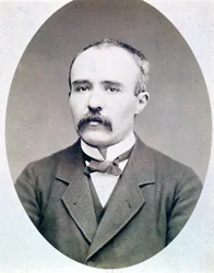 Fotografia de Georges Clémenceau Young (1841 - 1929) por volta de 1870 - 1880.