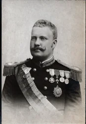 Retrato de Carlos I de Portugal (1863-1908), rei de Portugal.