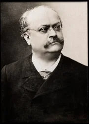 Retrato de Charles Lecocq (1832-1918), compositor musical francês.