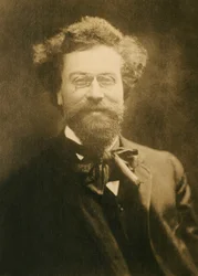 Retrato de Claude Terrasse (1867-1923), compositor francês.