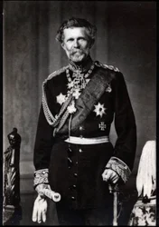 Retrato de Edwin Baron von Manteuffel (1809-1895), marechal-de-campo alemão.