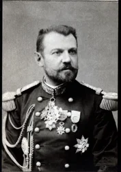 Retrato de Henri Joseph Brugere (1841-1918), general francês.