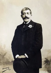 Retrato de Jean Lorrain (1855-1906), escritor francês.