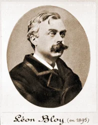 Retrato de Léon Bloy (1846 - 1917), escritor francês. 1895