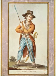 Uma sansculotte parisiense