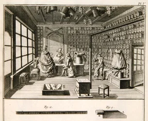 Um atelier de mateiro, da 