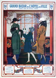 Propaganda para o Grande Bazar da Prefeitura, inverno de 1919
