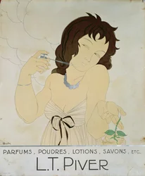 Propaganda para LT Pivert c.1900, projetado por Ourtin