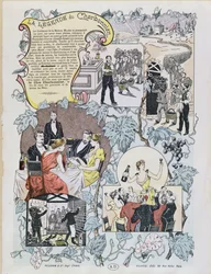 Propaganda para Le Clos Charbonnier Beaujolais, c.1880