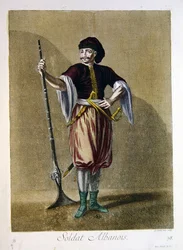Soldado Albanês, do 