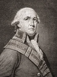 Aleksandr Vasilievich Suvorov, gravado por Pannemaker-Ligny após Linard, de "História da Revolução Francesa" por Louis Blanc (1811-82)