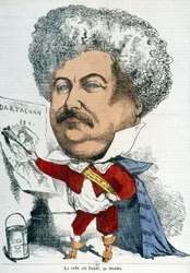 Alexandre Dumas como D
