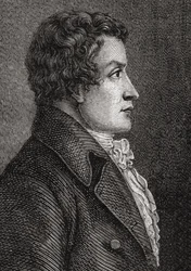 Antoine Christophe Merlin de Thionville, de "História da Revolução Francesa" por Louis Blanc (1811-82)