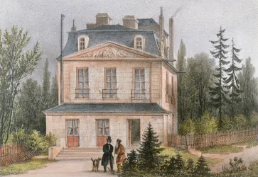 Antoine de Fourcroy no Jardin des Plantes em Paris