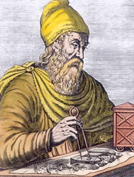 Arquimedes (287-212 aC) (posterior coloração)