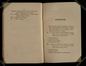 Capítulo de arquitetura, do Salon des Refuses, 1863