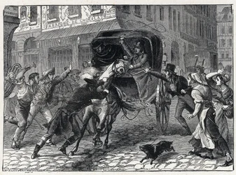 Prisão de Georges Cadoudal (1771-1804), chefe chouan durante as Guerras da Vendeia, 9 de março