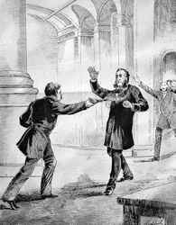 Tentativa de assassinato de Jules Ferry (1832-1893), um presidente do Conselho francês