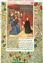 Atlas Fr.2679 f.377 Jacques Coeur (c.1395-1456) antes de Carlos VII (1403-61) c.1390-1453