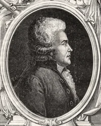 Augustin Bernard François Legoazre de Kervelegan, de "História da Revolução Francesa" por Louis Blanc (1811-82)