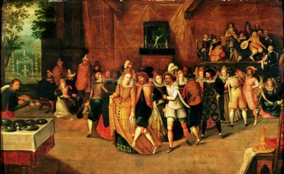 Bola durante o reinado de Henri III, 1574-89