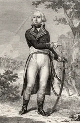 Barthelemy Louis Scherer (1747-1804) de "História da Revolução Francesa" por Louis Blanc (1811-82)