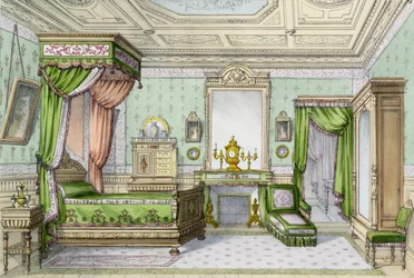 Quarto em estilo renascentista