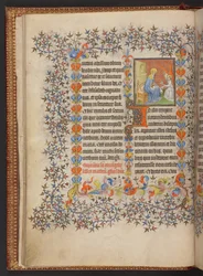 Livro de Horas, Adicionar MS 32454 f.10v, França