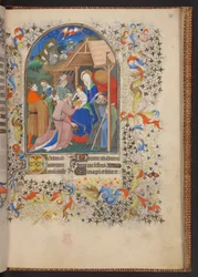 Livro de Horas, Acrescentar MS 32454 f.35r, França
