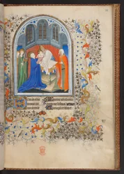 Livro de Horas, Acrescentar MS 32454 f.38r, França