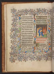 Livro de Horas, Adicionar MS 32454 f.9v, França