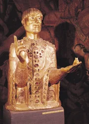 Busto de São Baudime (cobre)