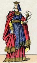 Dinastia Capetiana: Retrato de Ana de Kiev (Anna Yaroslavna