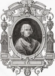 Cardeal de Rohan, de "História da Revolução Francesa" por Louis Blanc (1811-82)