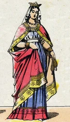 Dinastia Carolíngia: Retrato Adelaide d