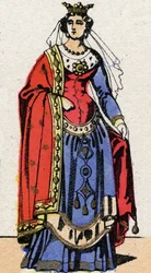 Dinastia Carolíngia: Retrato de Ermentrude d